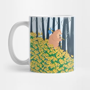 Leaving for wood Mug